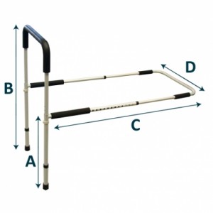 AQ 11 Sponda letto singola con gambe regolabili
